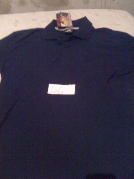 camisa polo (gg) azul escuro
