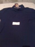 camisa polo (gg) azul escuro